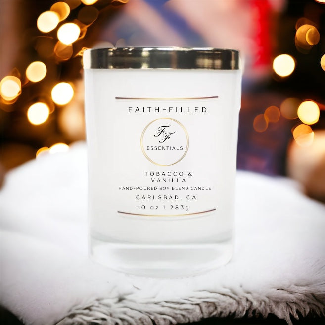 Tobacco & Vanilla 10oz Candle