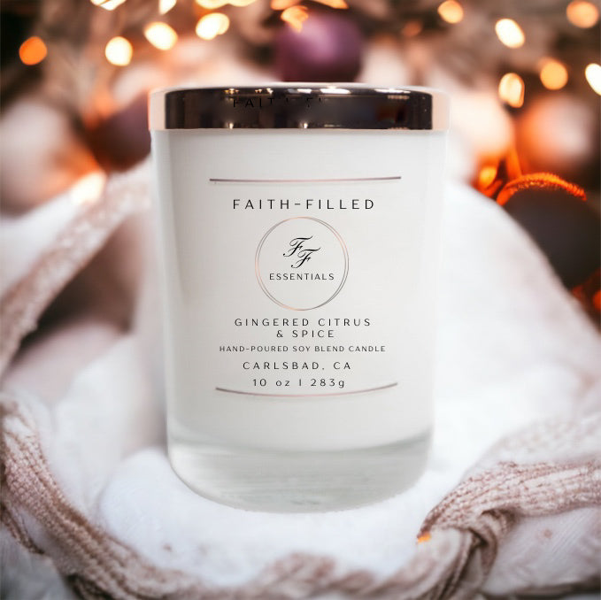 Gingered Citrus & Spice 10oz Candle