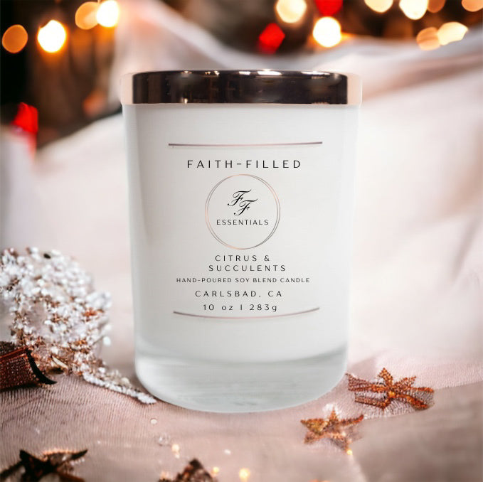 Citrus & Succulents 10oz Candle