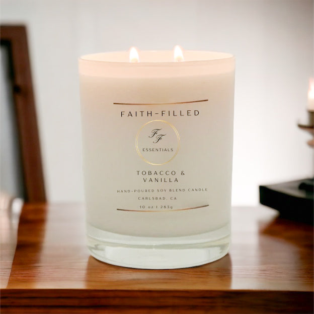 Tobacco & Vanilla 10oz Candle