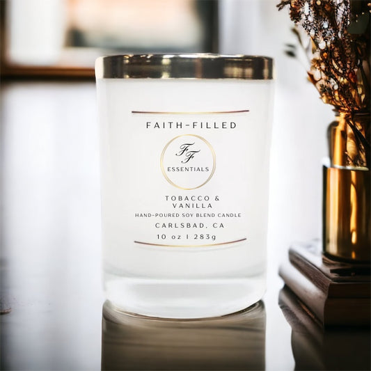 Tobacco & Vanilla 10oz Candle