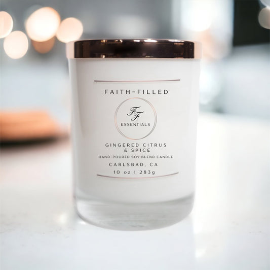 Gingered Citrus & Spice 10oz Candle