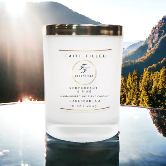 RedCurrant & Pine 10oz Candle